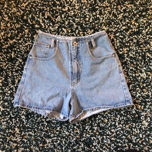 Vintage anchor blue shorts